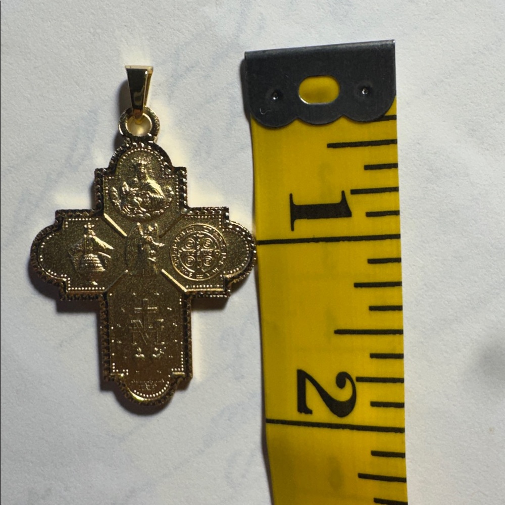 BELLEZZA JEWELRY CRUCIFORM MEDAL - Picture 5 of 5